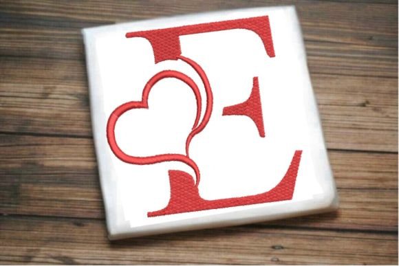 Beautiful E Letter Heart Alphabet: A Review for Gift Embroidery Lovers