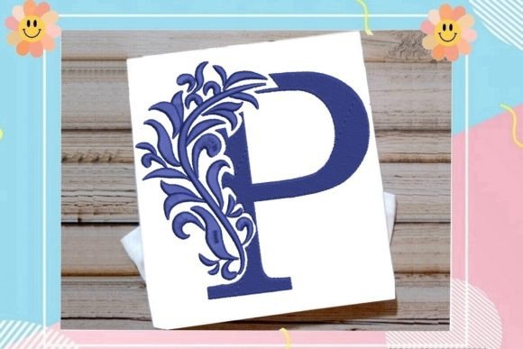 Beautiful Monogram Letter P: A Designer’s Review for Boutique Apparel