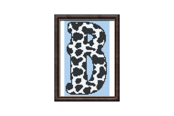 Cow Print B Monogram Cross Stitch: A Designer’s Honest Review