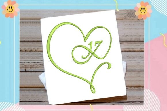 K Beautiful Heart Monogram Letter Review for Etsy Sellers