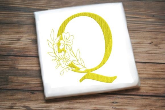Q Floral Monogram Alphabet Decoration: A Designer’s Review for Small Business Branding