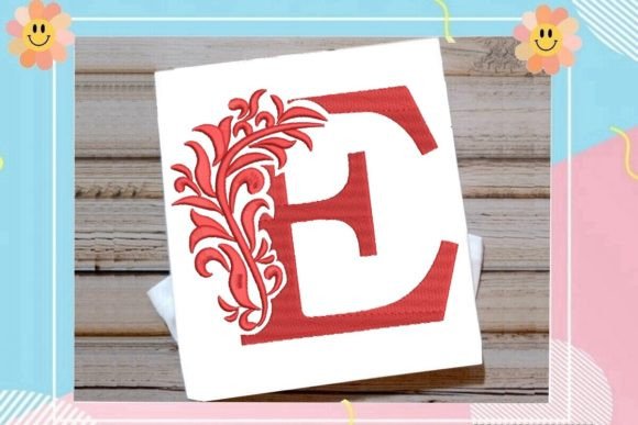 Reviewing the Beautiful Monogram Letter E for Real Embroidery Projects