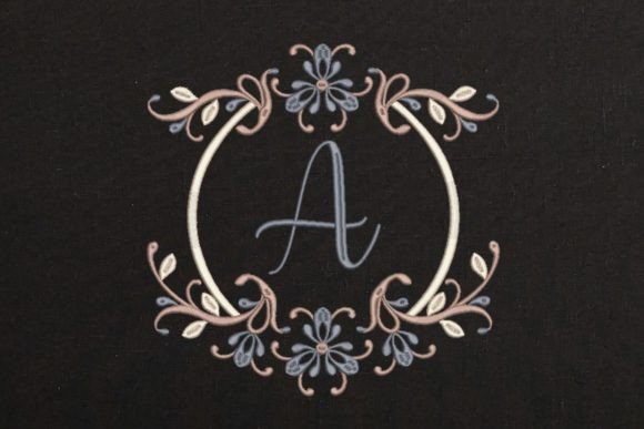Single Monogram in Frame Letter A: A Seller’s Review for Etsy & Small Shop Embroidery