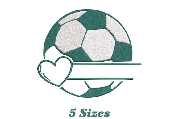 Soccer Ball Split Monogram: A Playful Touch for Personalized Gifts