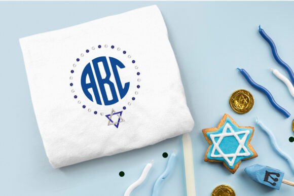 Star of David Round Monogram Frame Review