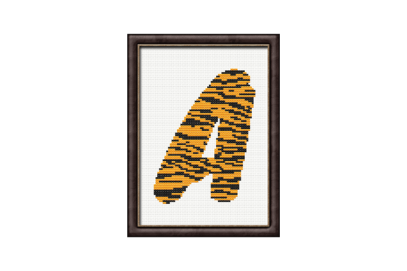 Tiger Print a Monogram Cross Stitch: A Designer’s Honest Review