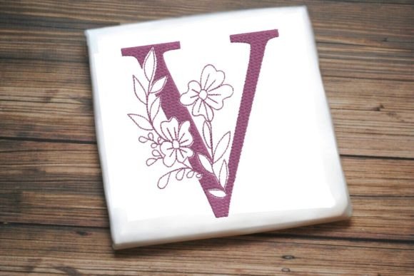 V Floral Monogram: A Designer’s Review for Personalized Gifts